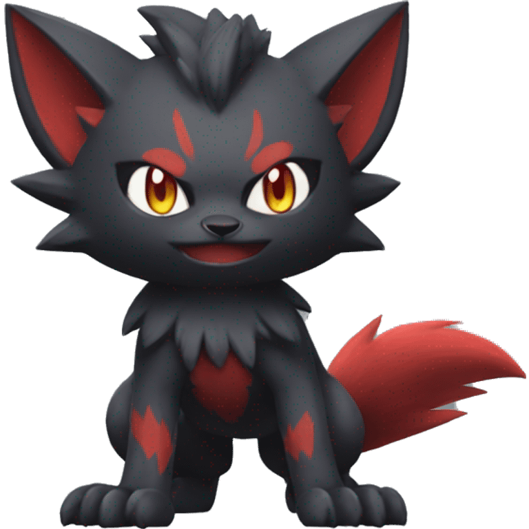 Litten-Zoroark full body emoji