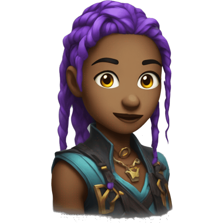 realistic jinx arcane emoji