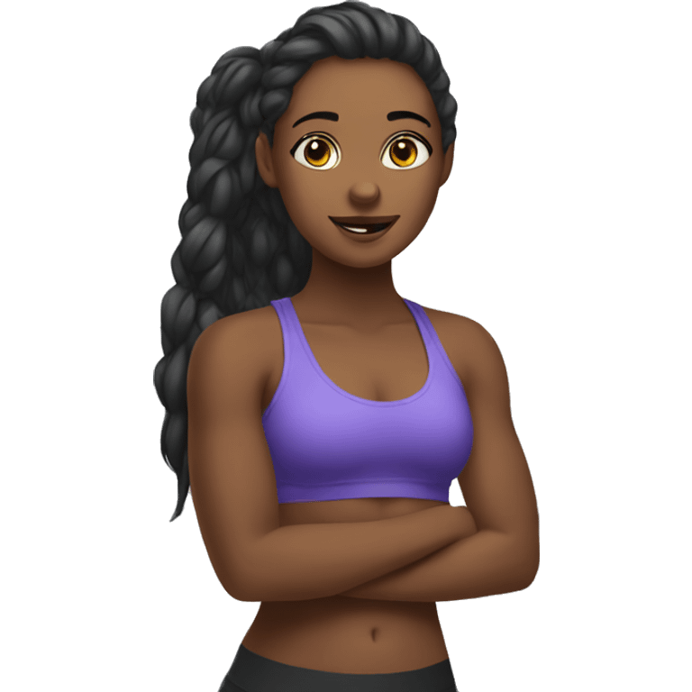 girl in the gym emoji