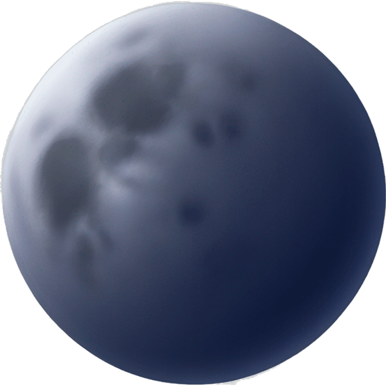 Moon with night sky emoji