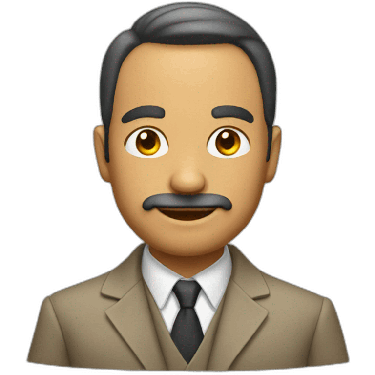 smart man emoji