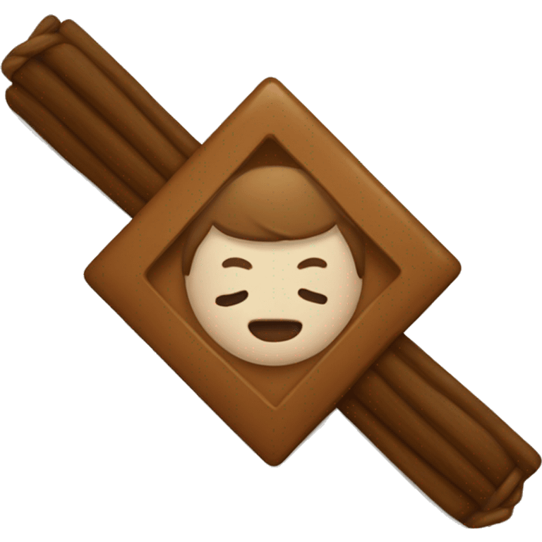 brown square scapular emoji