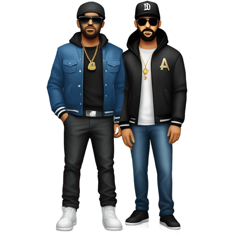 Diddy and drake emoji