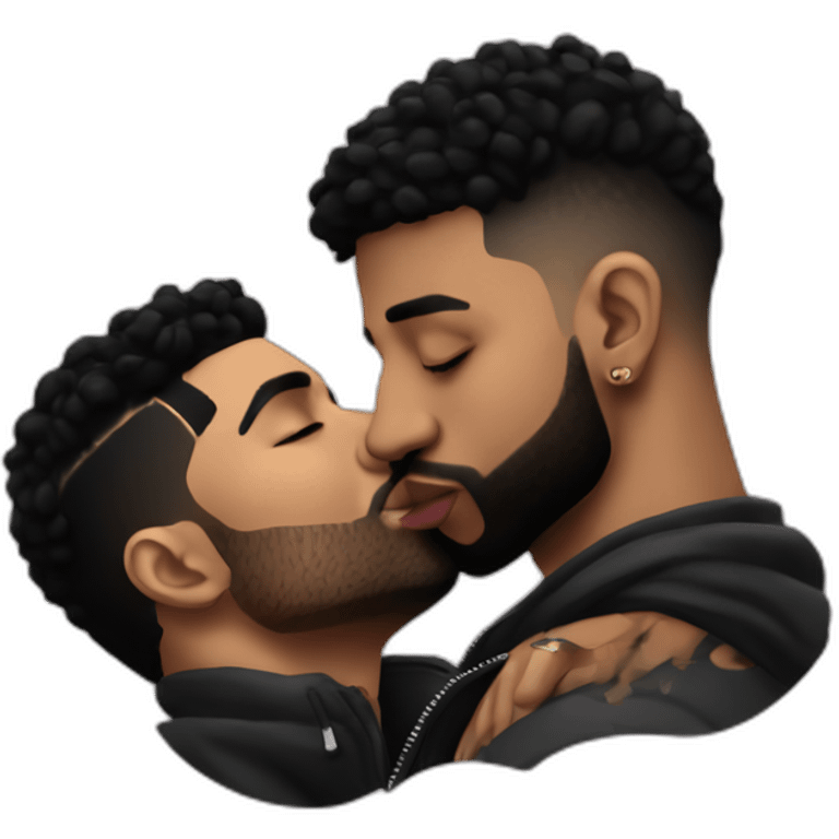 drake kissing 21 savage emoji