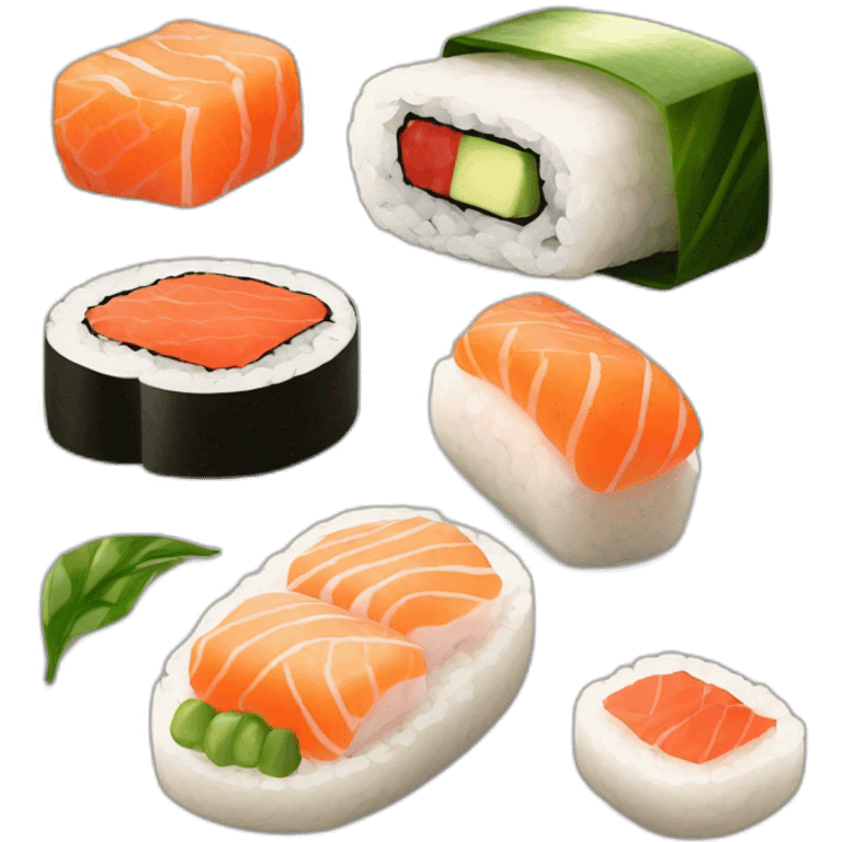 Sushis emoji