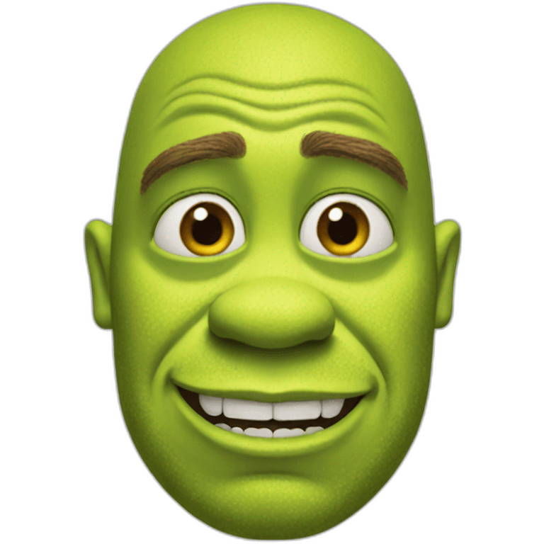 shrek make up emoji