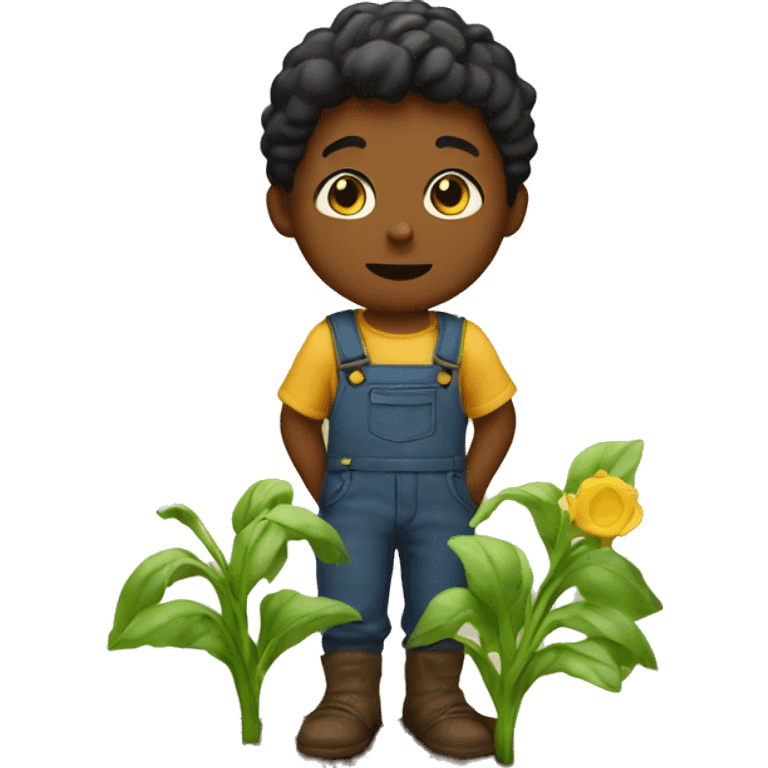 Boy in the sower  emoji