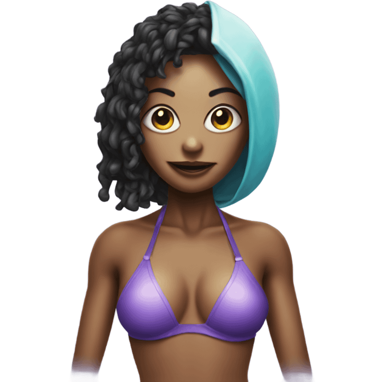 alien in a bikini  emoji