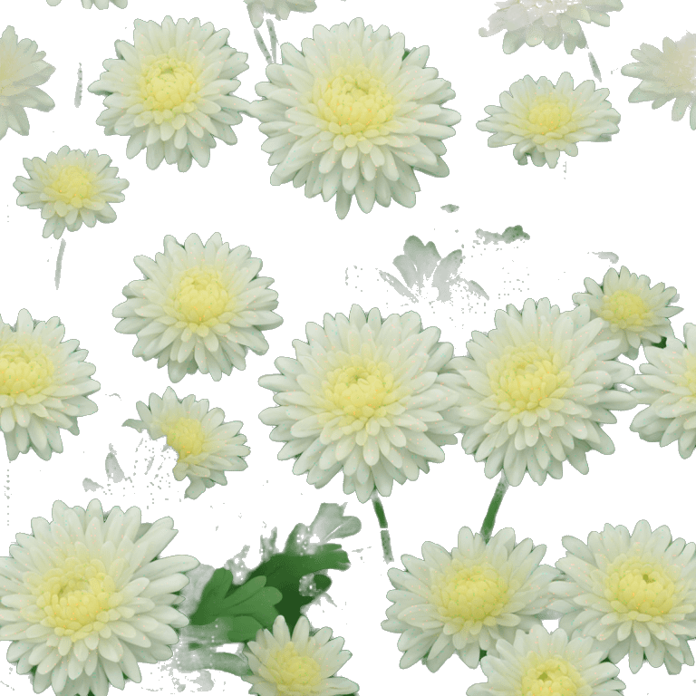 chrysanthemum flower emoji