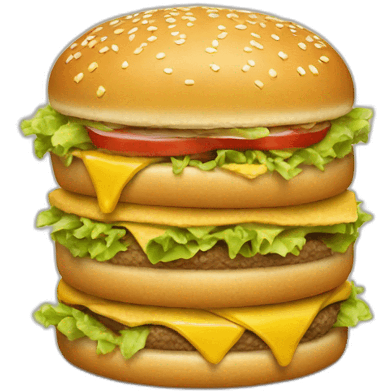 big mac emoji