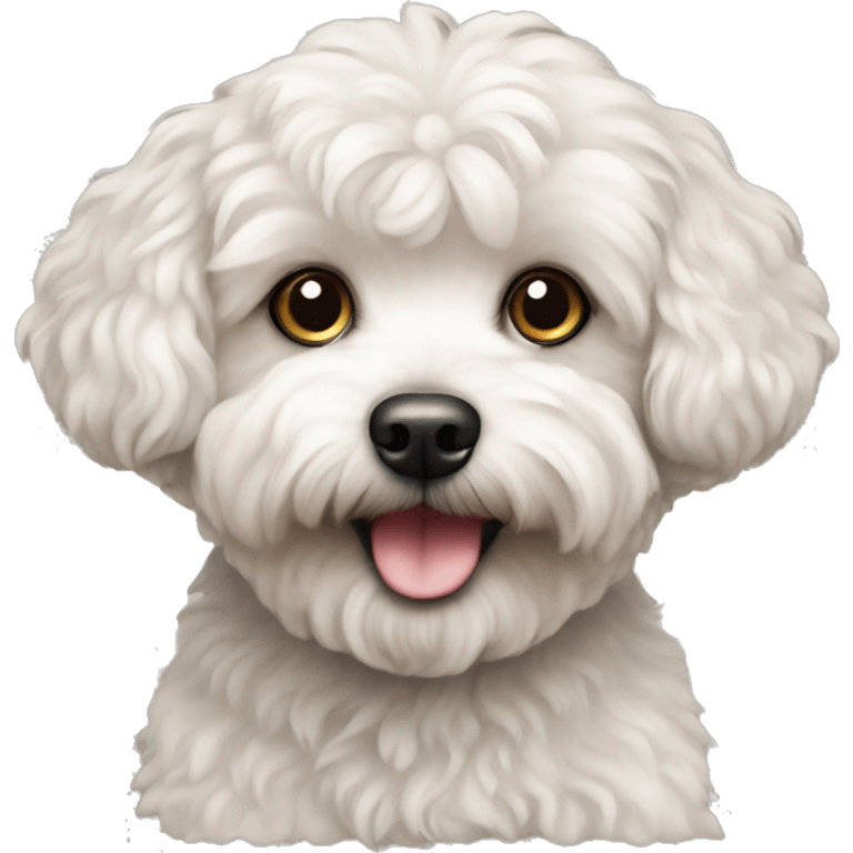 Maltipoo dog emoji