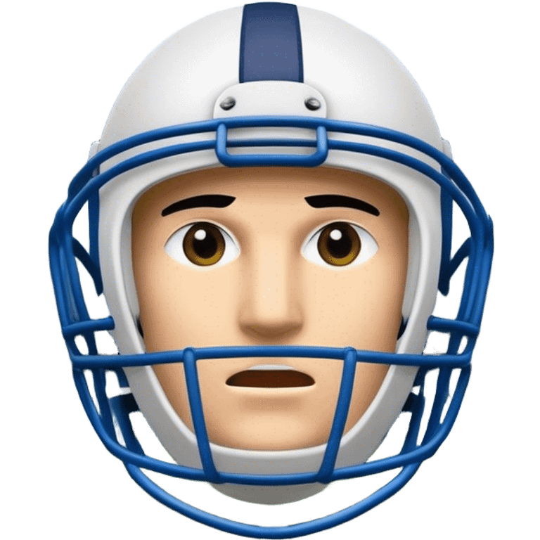 Cinematic Realistic image of rugby headgear with detailed padding and rugged design elements, set against a blurred stadium background with bold, high-contrast lighting that highlights its protective design emoji