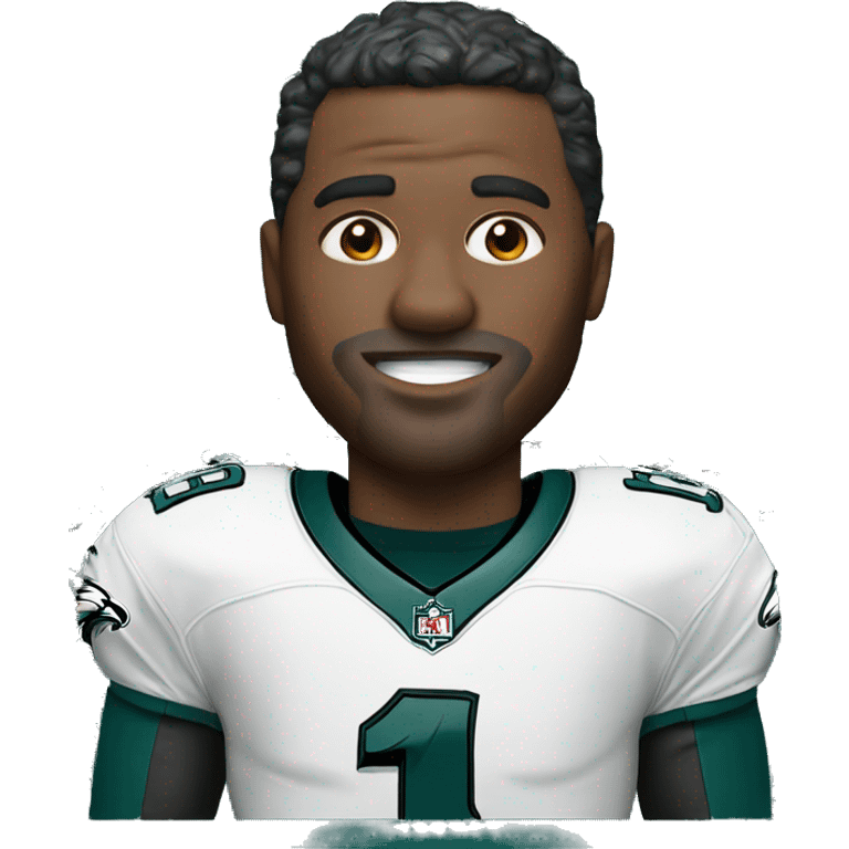 Philadelphia Eagles fan emoji