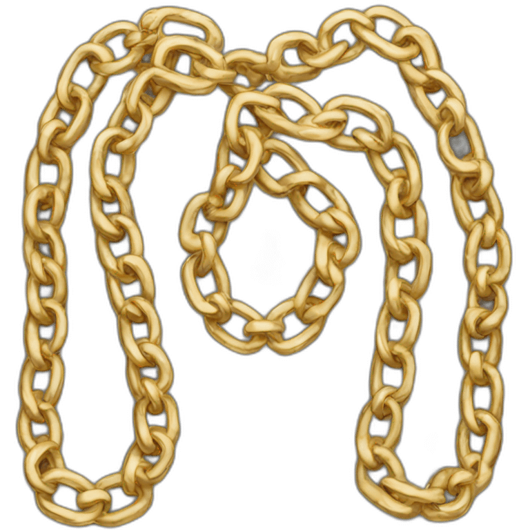 gold chain emoji