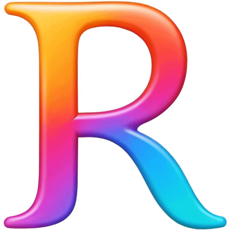 Abstract “R” + Check Symbol emoji