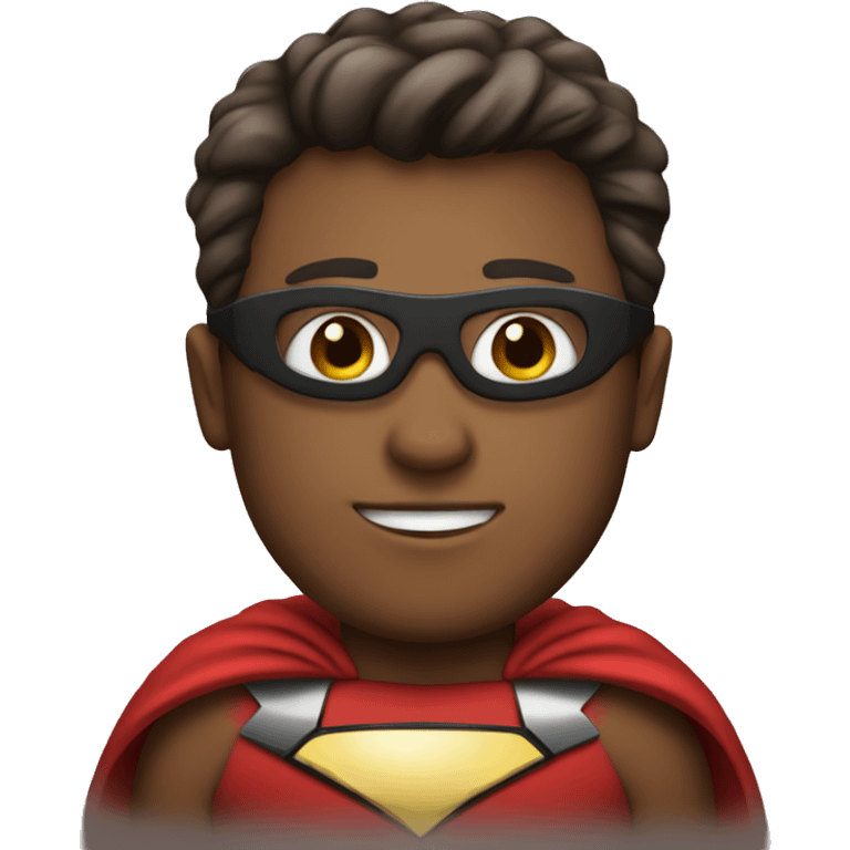 The name Matt with a superhero cape  emoji