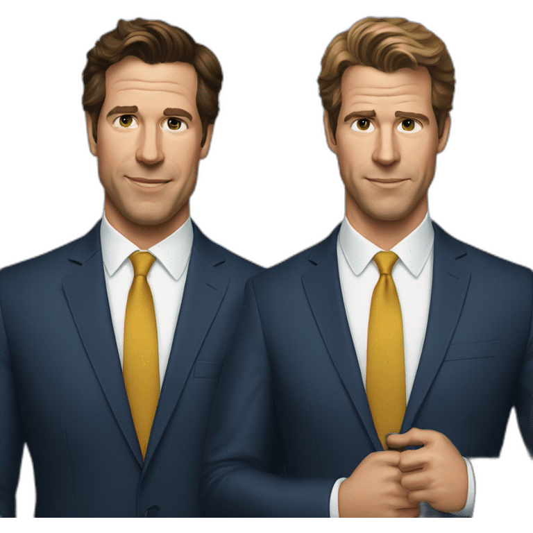 Cameron et Taylor Winklevoss emoji