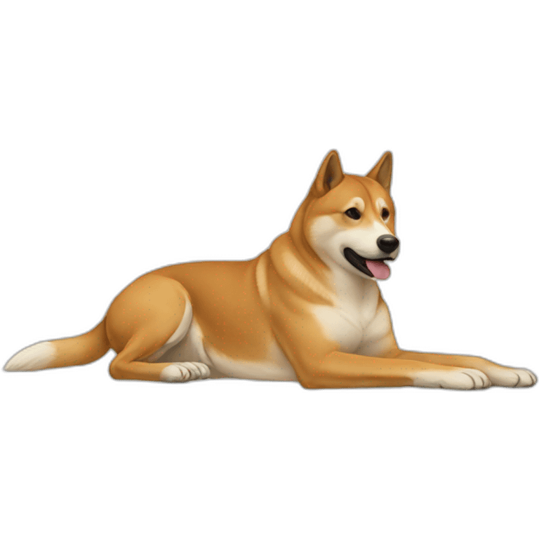 Women doing doge style  position emoji