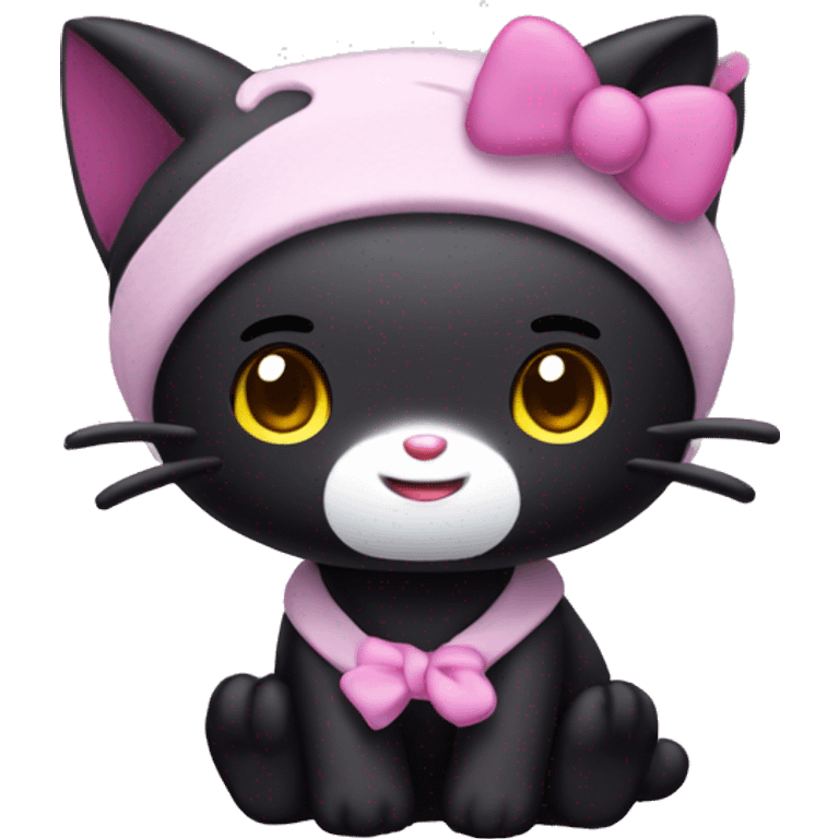 kuromi from hello kitty emoji