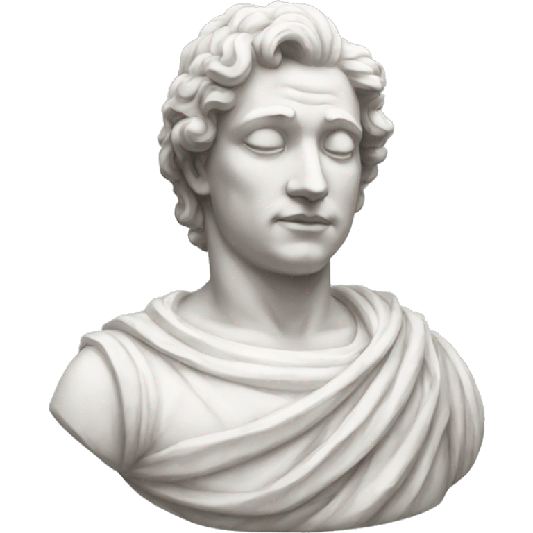 marble statue  emoji