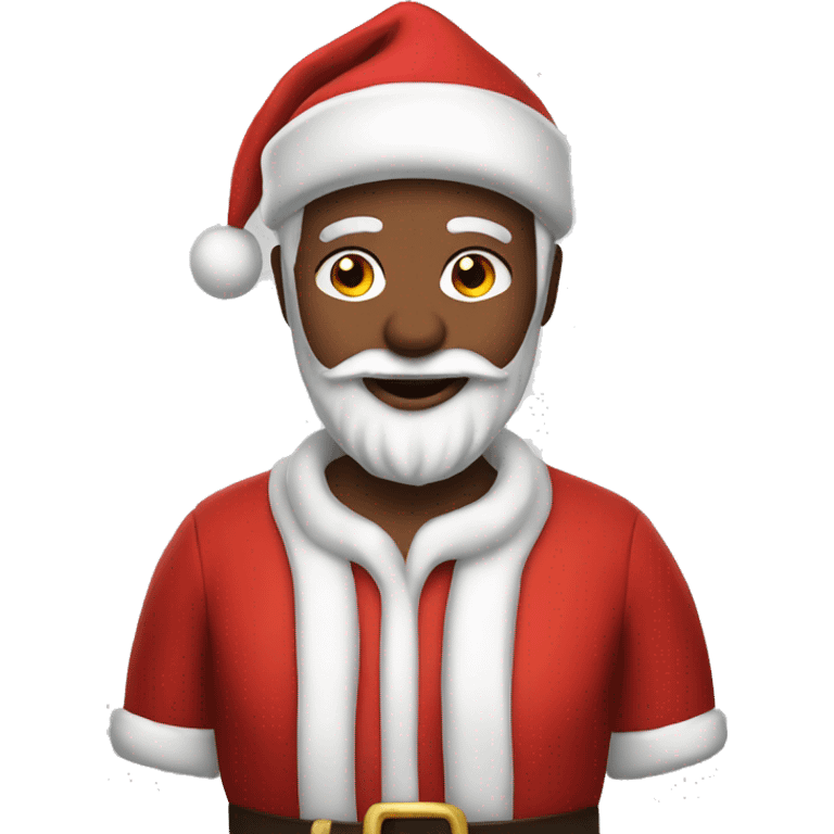 Gay Santa emoji