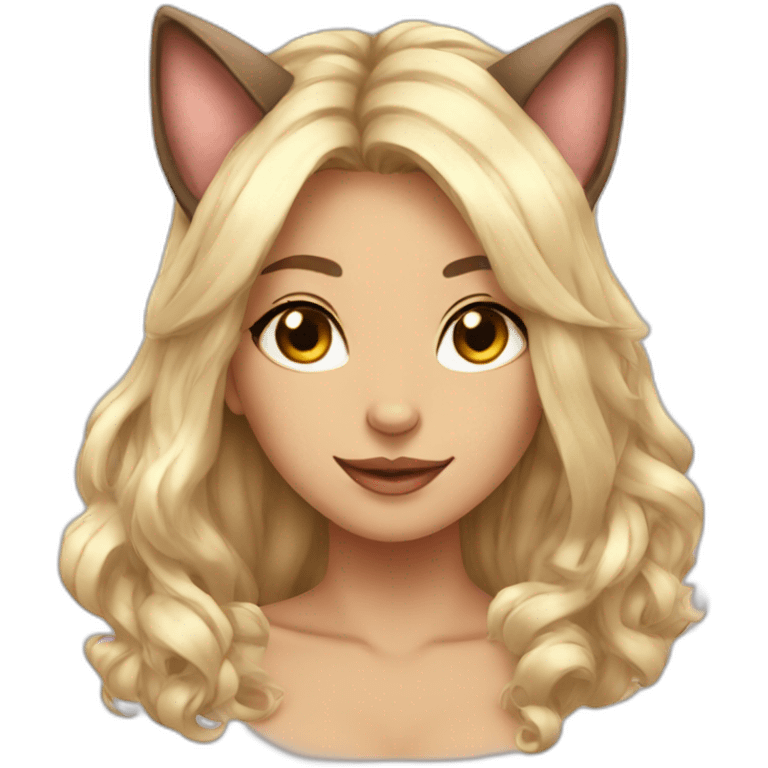 sexy catgirl emoji