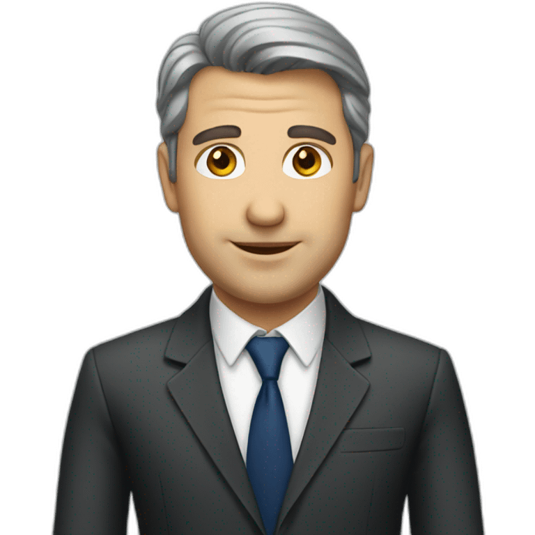 Businessman from France emoji