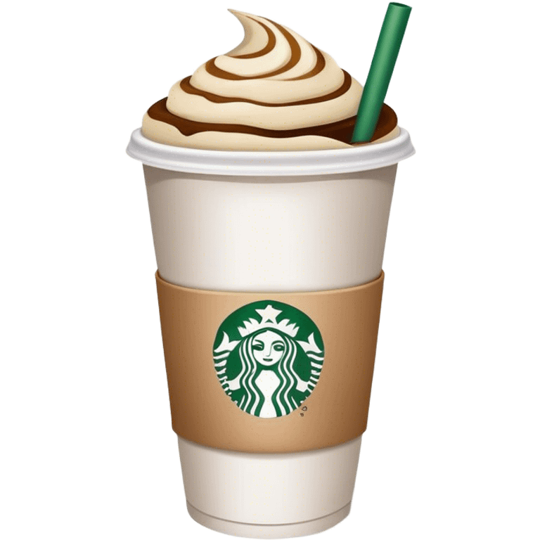 Starbucks coffee cup emoji