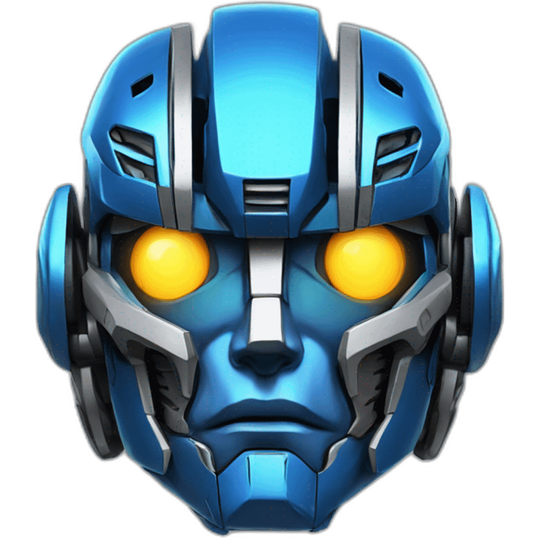 transformers style AI brain character emoji