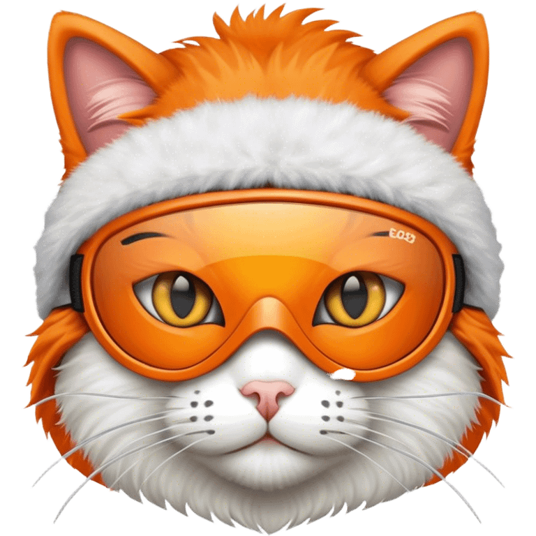 Cat wearing a ski mask  emoji