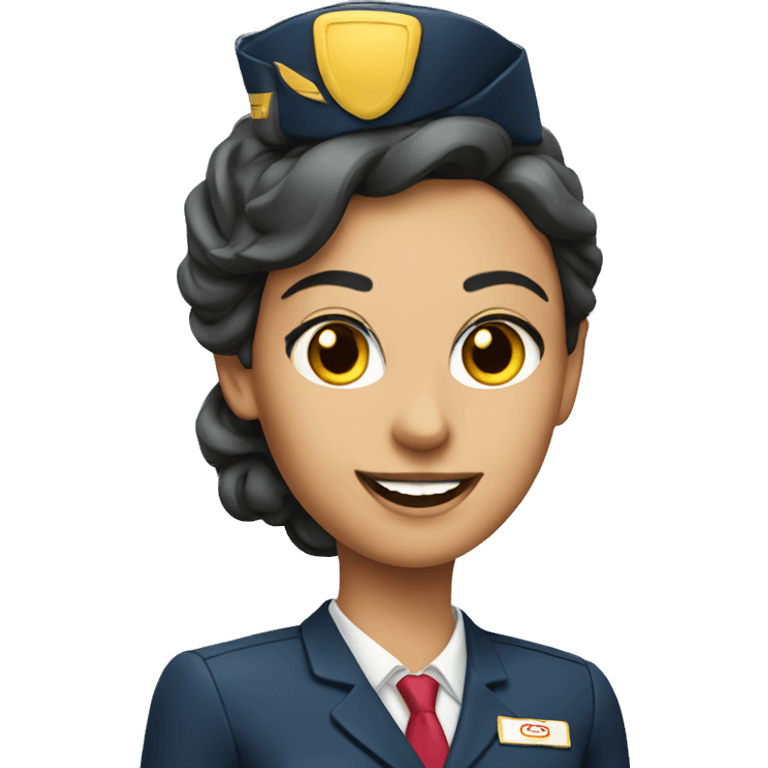 flight attendant emoji