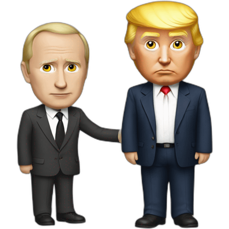 trump as putin emoji