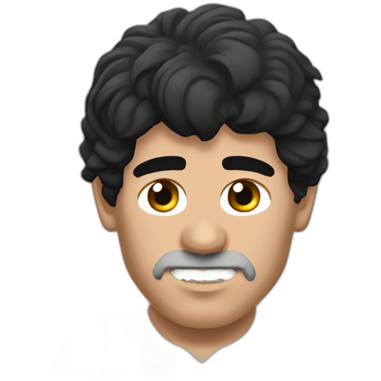 Diego Maradona Argentina emoji