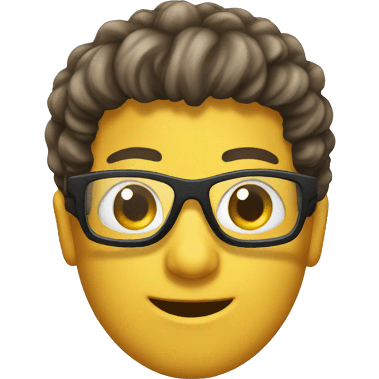  hair and goggles  emoji