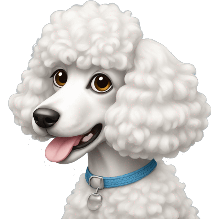 French poodle emoji