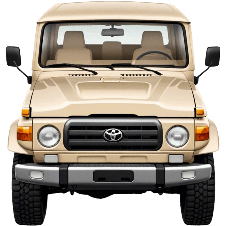 landcruiser 79 series - Toyota (Model Year: 2008) (Iconic colour: sand) emoji