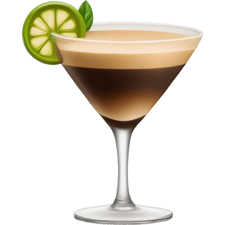 Espresso martini cocktail emoji