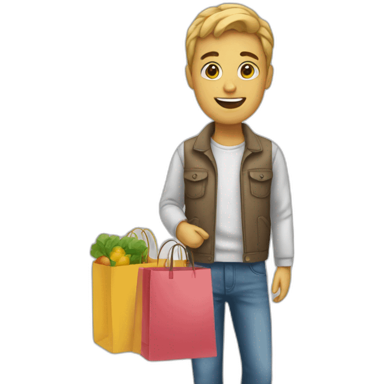 Shopping emoji