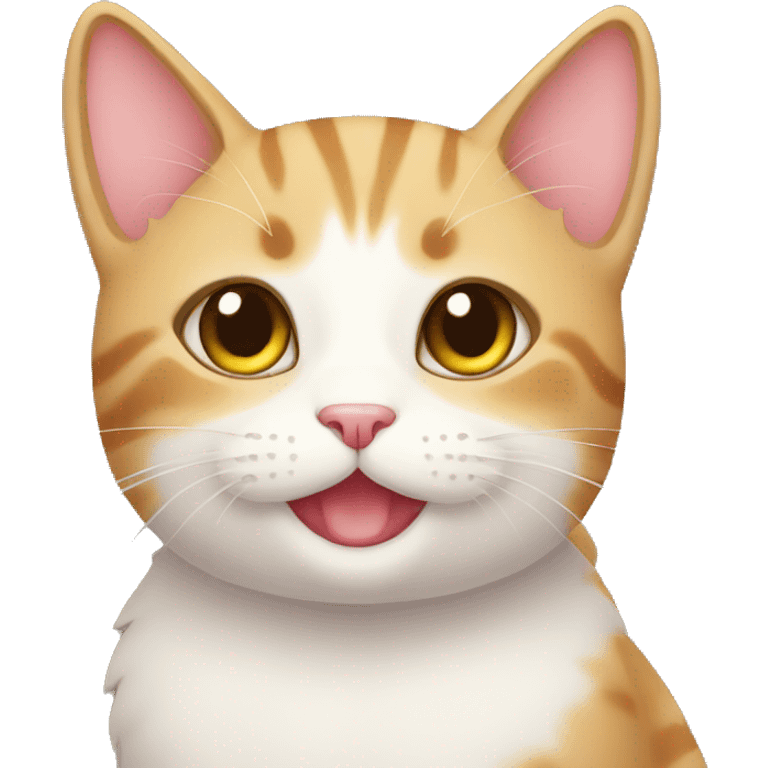 Cat kawaii emoji