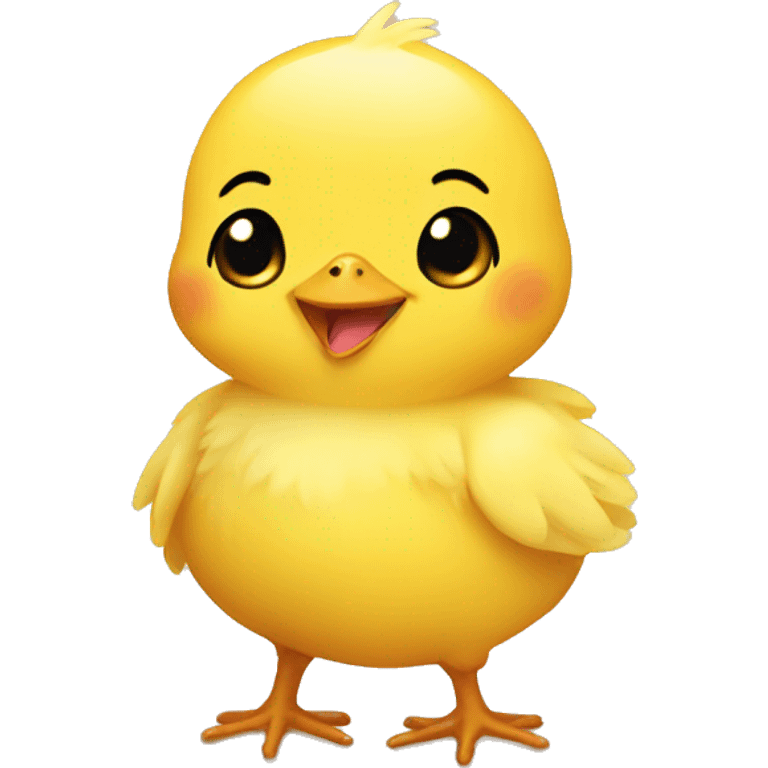 baby chick smile emoji