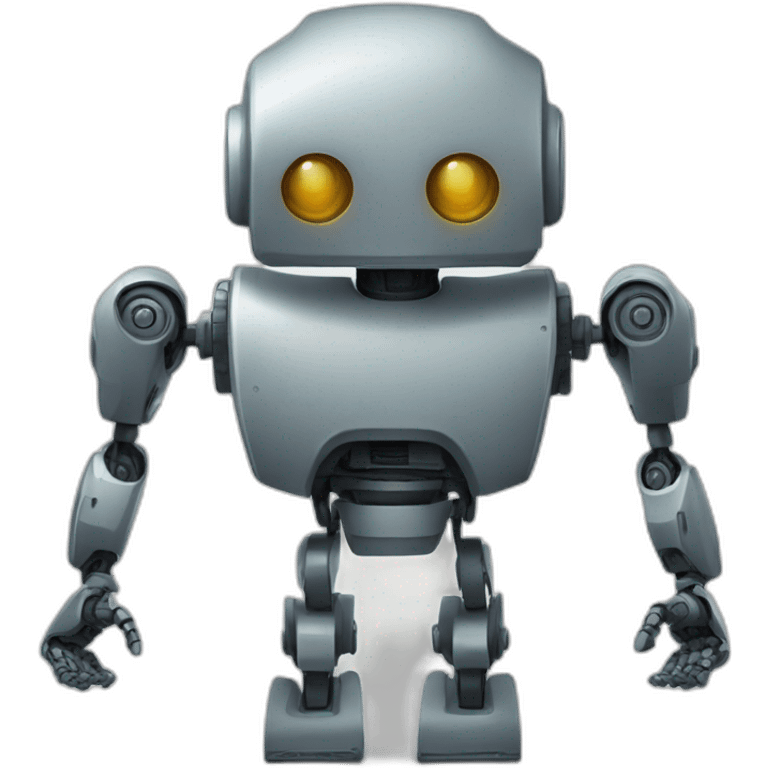 main de robot qui indique vers la droite emoji