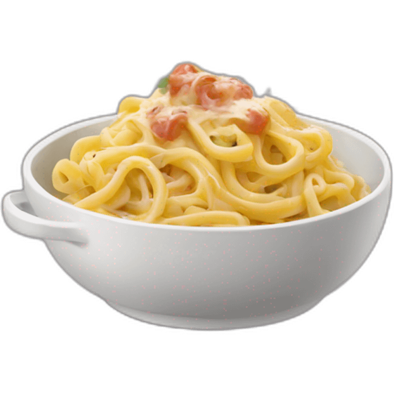 Pasta carbonara emoji