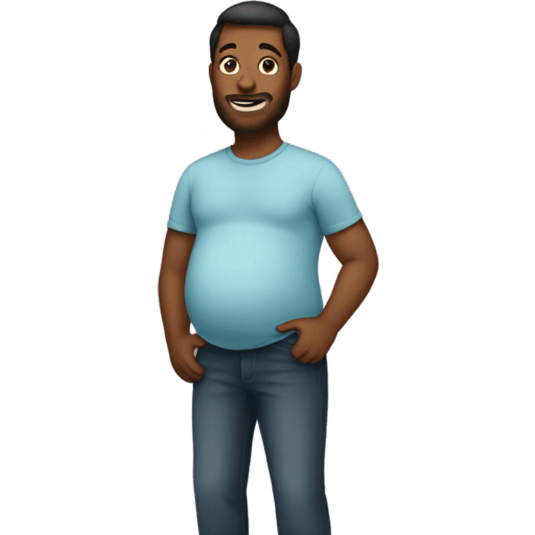 Pregnant man emoji