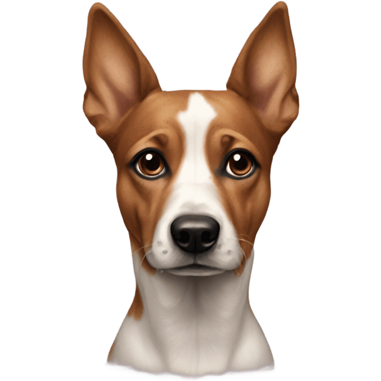 realistic indoor dog portrait emoji