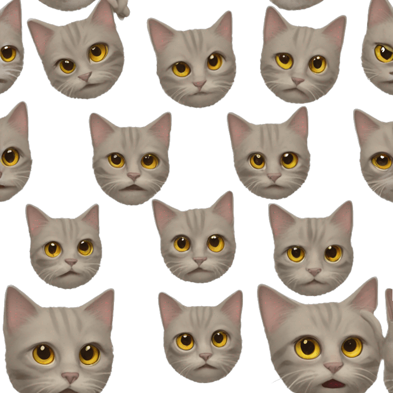 realistic cat fine art parody it is spinx emoji