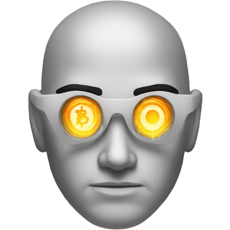 bitcoin laser eyes emoji