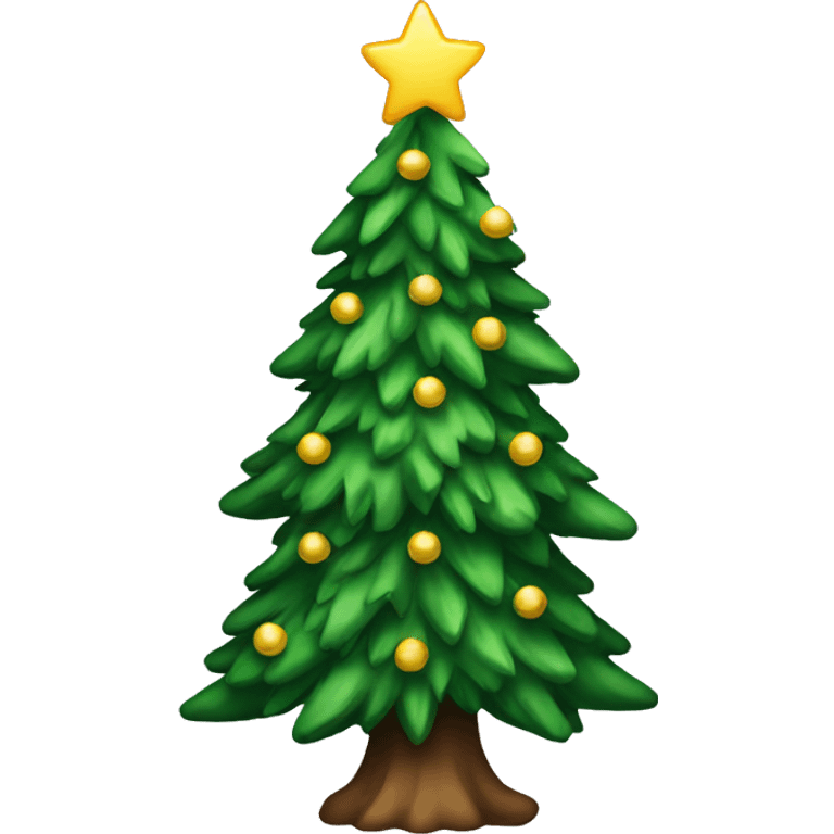 Christmas tree emoji