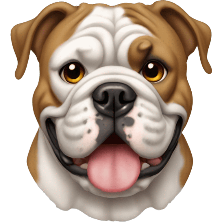 Old English bulldog  emoji