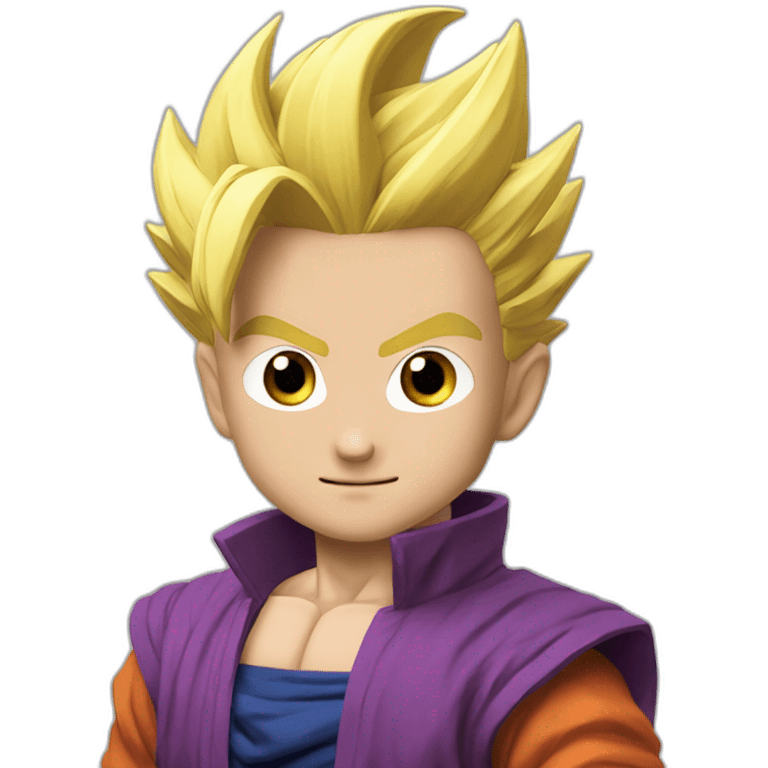 Gohan supe sayain 2 emoji