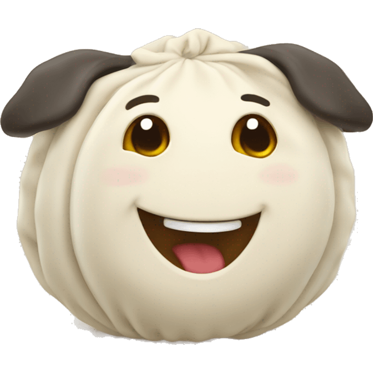 happy dumpling emoji